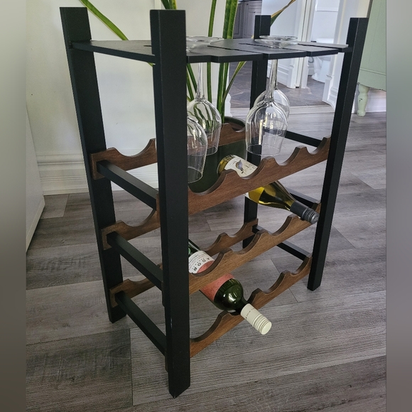 Refurbished wooden wine rack - Picture 3 of 3